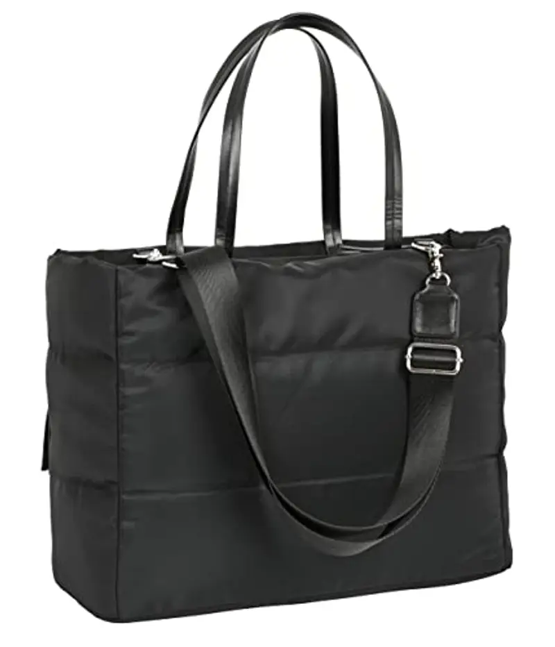 MOOS SAFTA-Borsa con Tasca per Laptop 14, 1' Capsula Imbottita Nera 54x31x17cm, Colore Mulicolor (642286293), Nero 54 x 31 x 17 cm Unisex-Bambini e Ragazzi, Multicolore miniatura 2