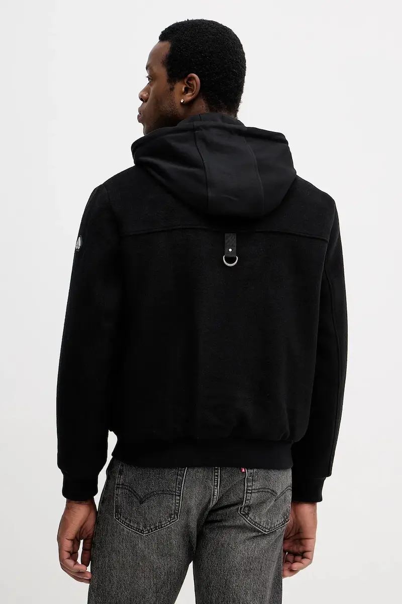 giacca con lana ELINGTON colore nero M35MW404 miniatura 3