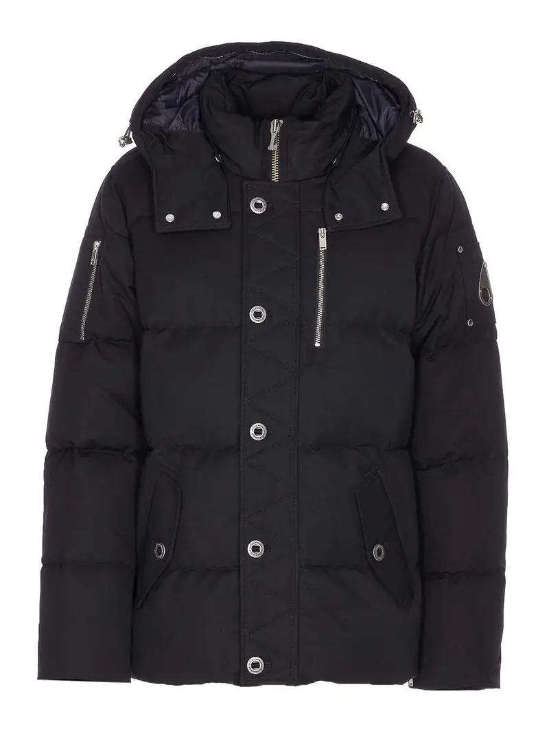 Giacca da 3q originale nera di alci neri Nero