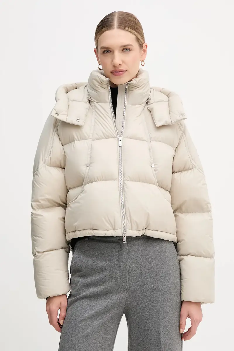 piumino colore beige M35LJ130