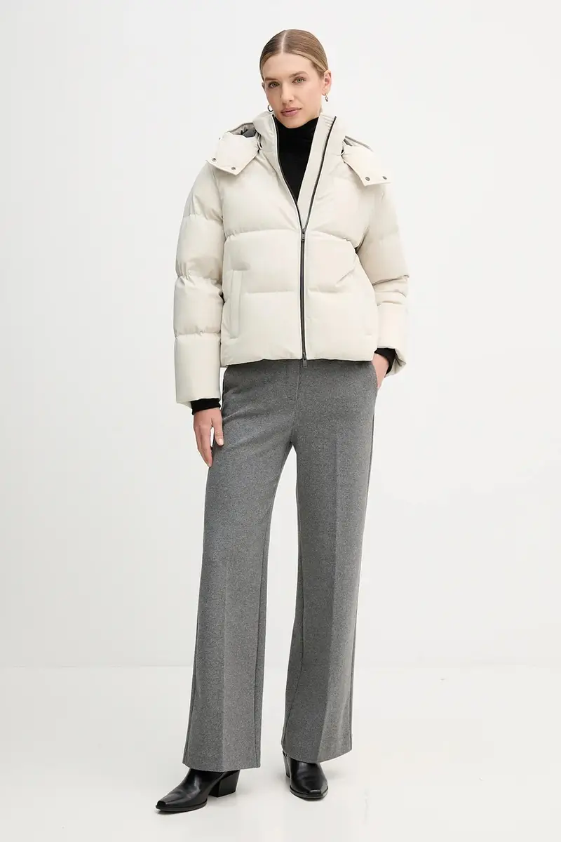 piumino colore beige M35LJ137S miniatura 2