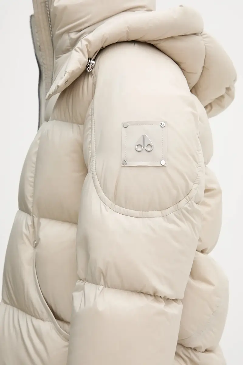 piumino colore beige M35LJ149 miniatura 5