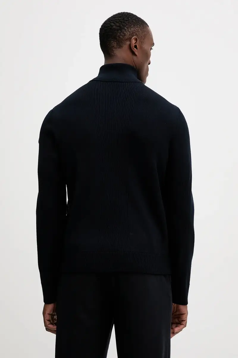 piumino colore blu navy M35MK682 miniatura 3