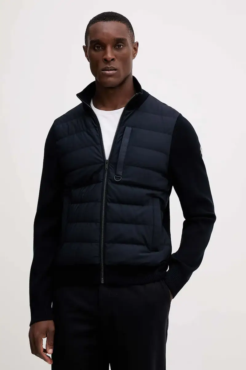 piumino colore blu navy M35MK682