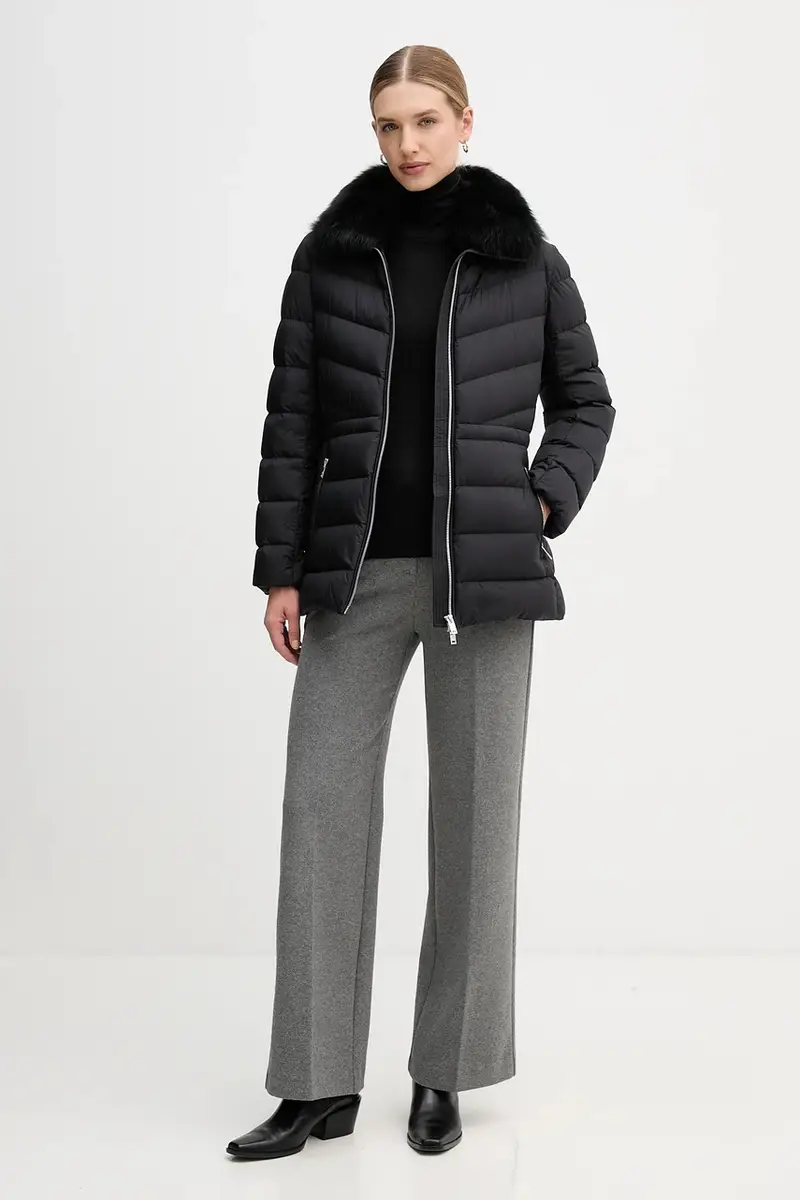 piumino colore nero M35LJ167S miniatura 2