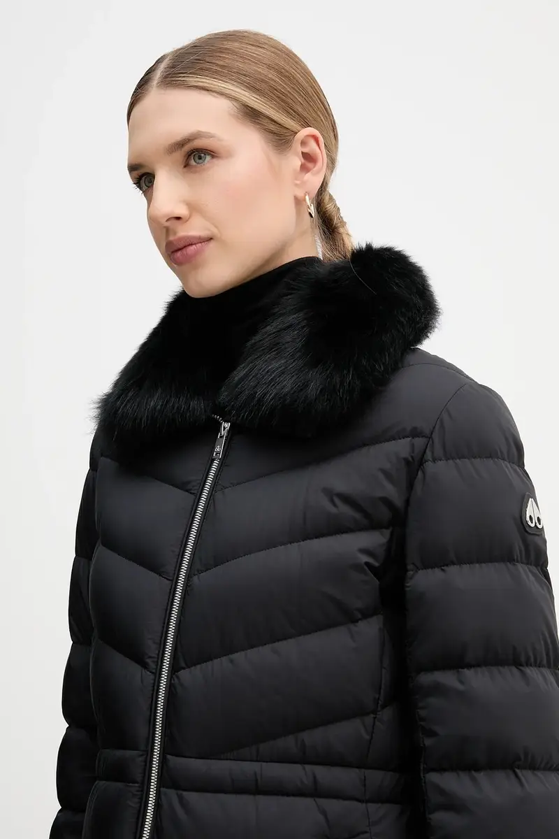 piumino colore nero M35LJ167S miniatura 4