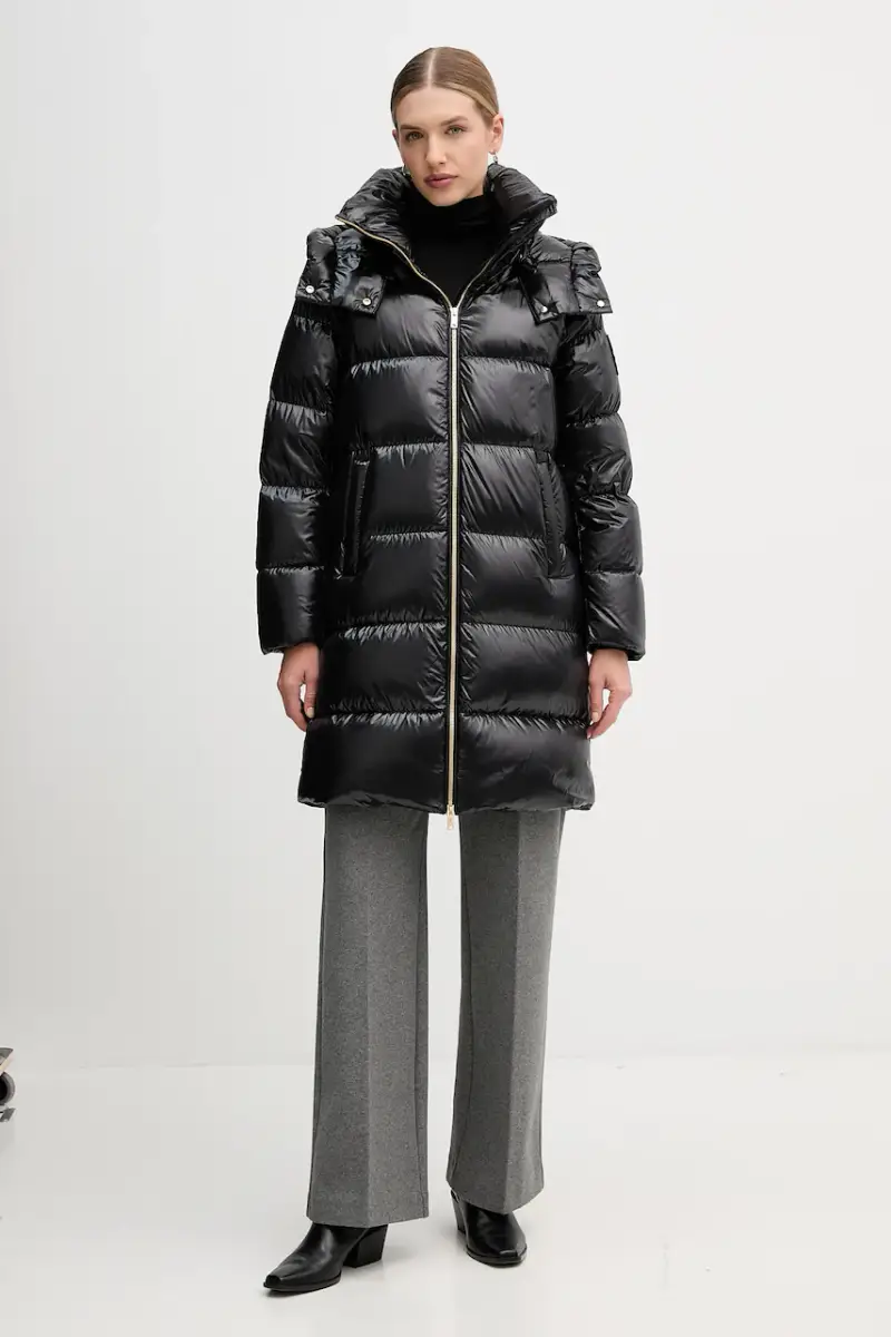 piumino colore nero M35LP217G miniatura 2