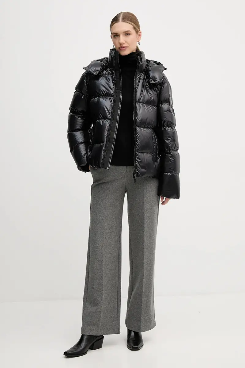 piumino colore nero M35MJ144S miniatura 2