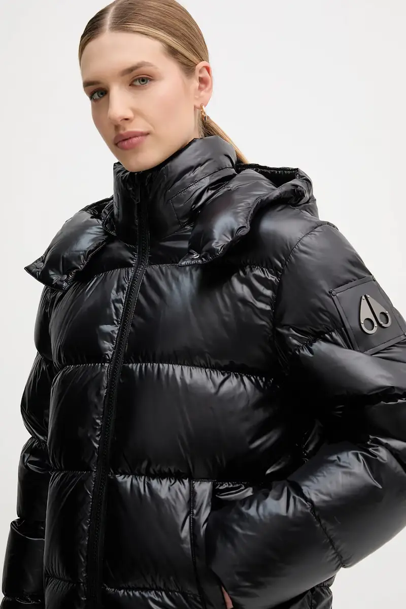 piumino colore nero M35MJ144S miniatura 4