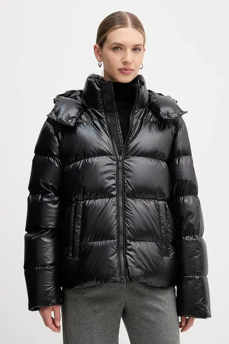 piumino colore nero M35MJ144S