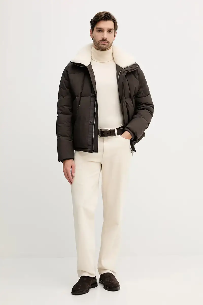 piumino EVEREST colore marrone M35MJ107 miniatura 2