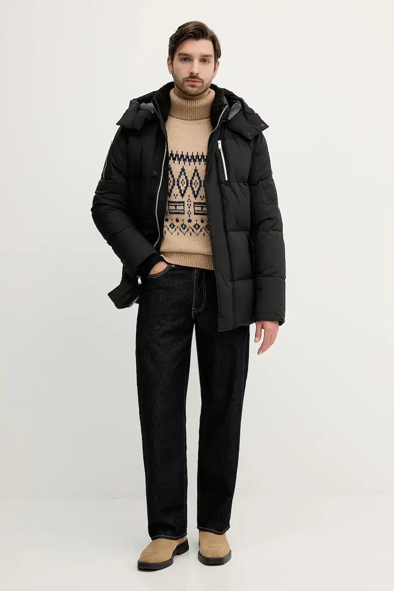 piumino EVEREST colore nero M35MJ146 miniatura 2