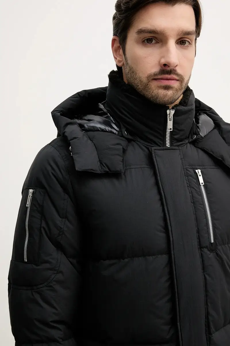 piumino EVEREST colore nero M35MJ146 miniatura 4