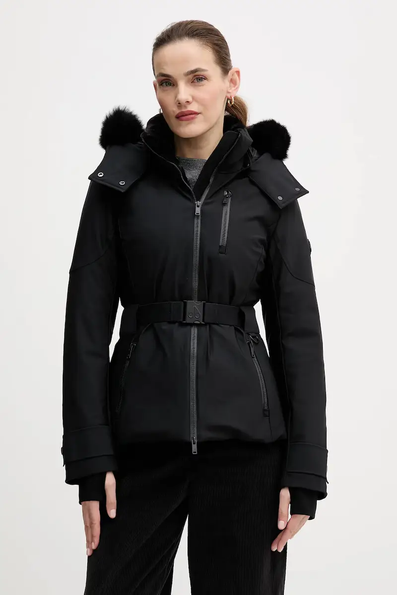 piumino Willowbank 3Q colore nero M35LJ198S