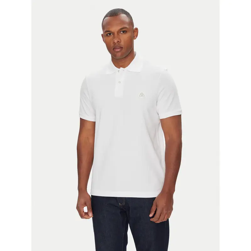 MOOSE KNUCKLES Polo Bianco 3222370