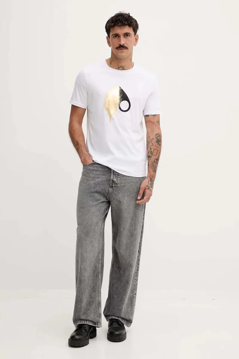 MOOSE KNUCKLES T-shirt Uomo Bianco 3840694 miniatura 2