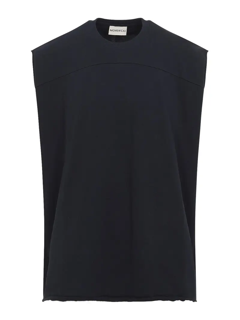 T-shirt con muscoli Nero