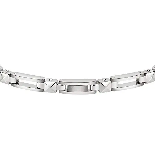 Morellato Bracciale da uomo, Collezione Cross, in Acciaio miniatura 2