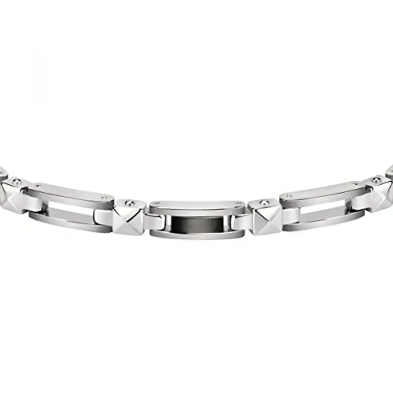 Morellato Bracciale da uomo, Collezione Cross, in Acciaio, Idee Regalo Uomo, Bracciale Uomo di Marca - SKR57 miniatura 2