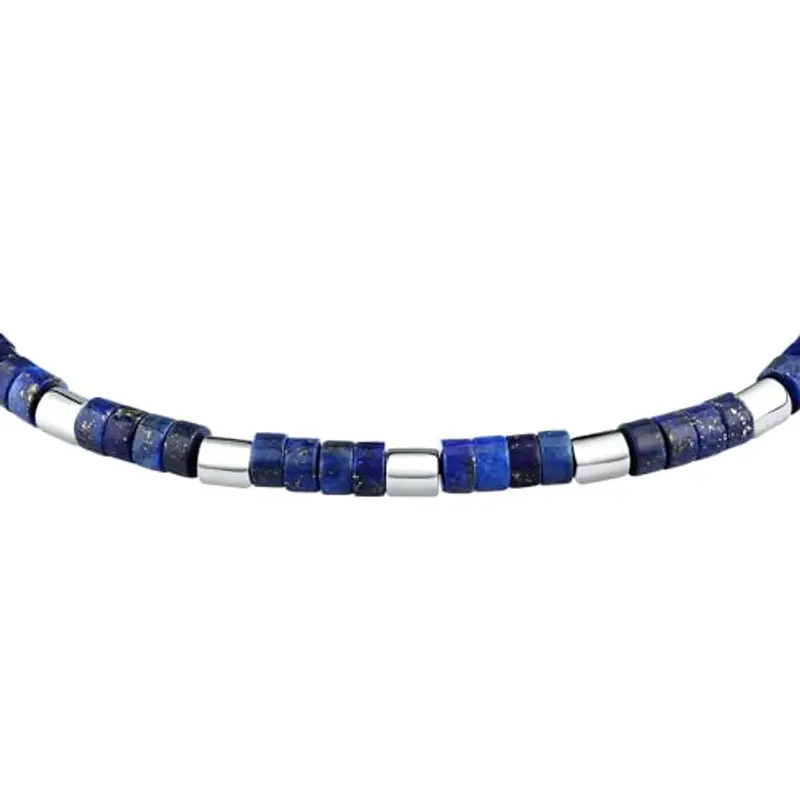 Morellato Bracciale Uomo in Acciaio, Lapislazzuli, Collezione Pietre - S1736 miniatura 2
