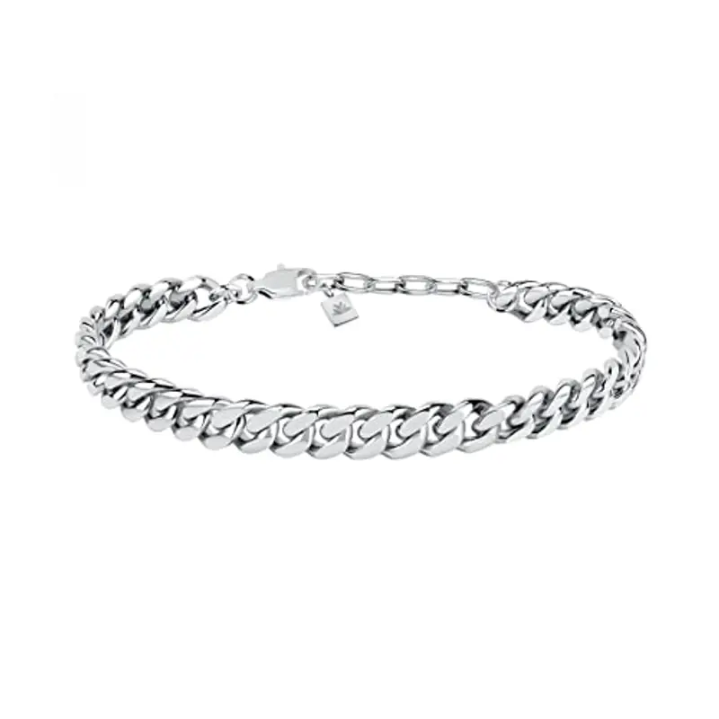 Morellato CATENE - Bracciale da uomo, in acciaio, SATX16, 22 cm, acciaio inossidabile, 22 cm, Acciaio inossidabile