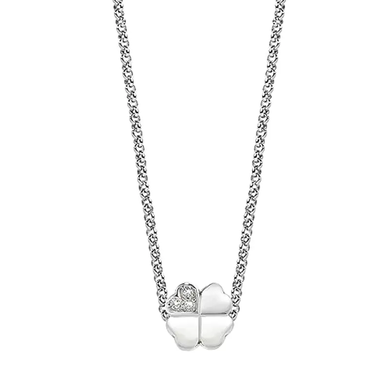 Morellato Collana da donna, Collezione Drops, in acciaio e cristalli - SCZ669