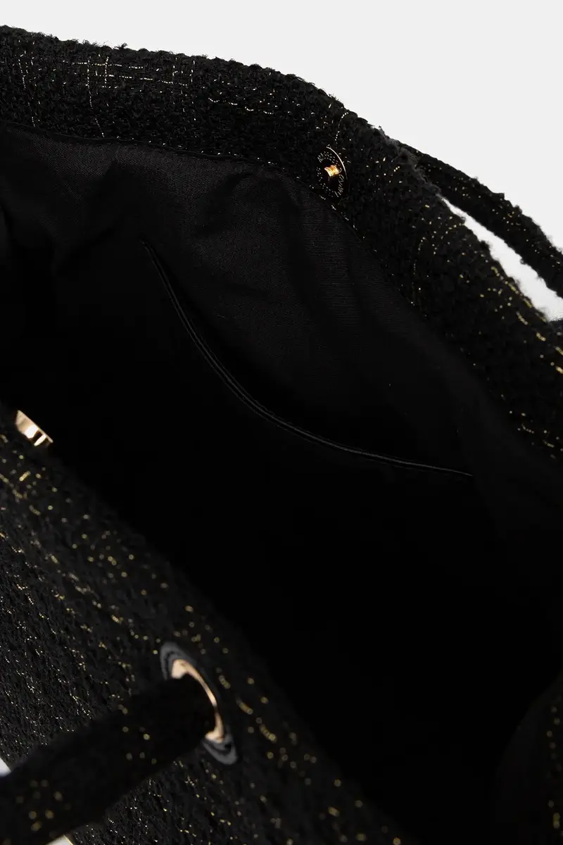 borsetta colore nero 2FRANGE miniatura 5