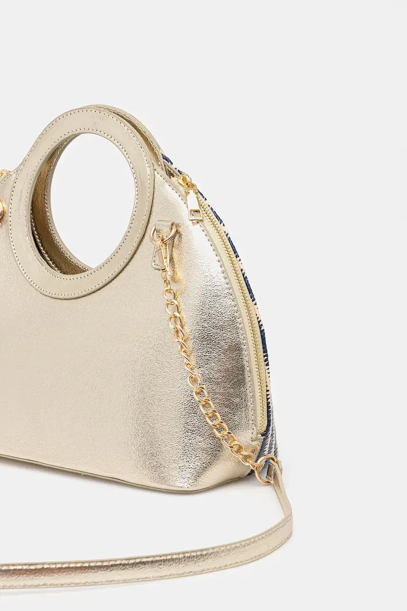 borsetta colore oro 2SAMIRA miniatura 3