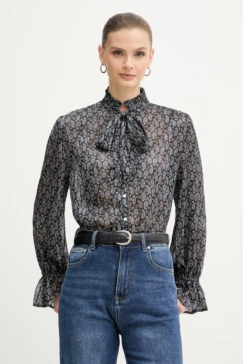 camicetta donna colore blu CONNY.F