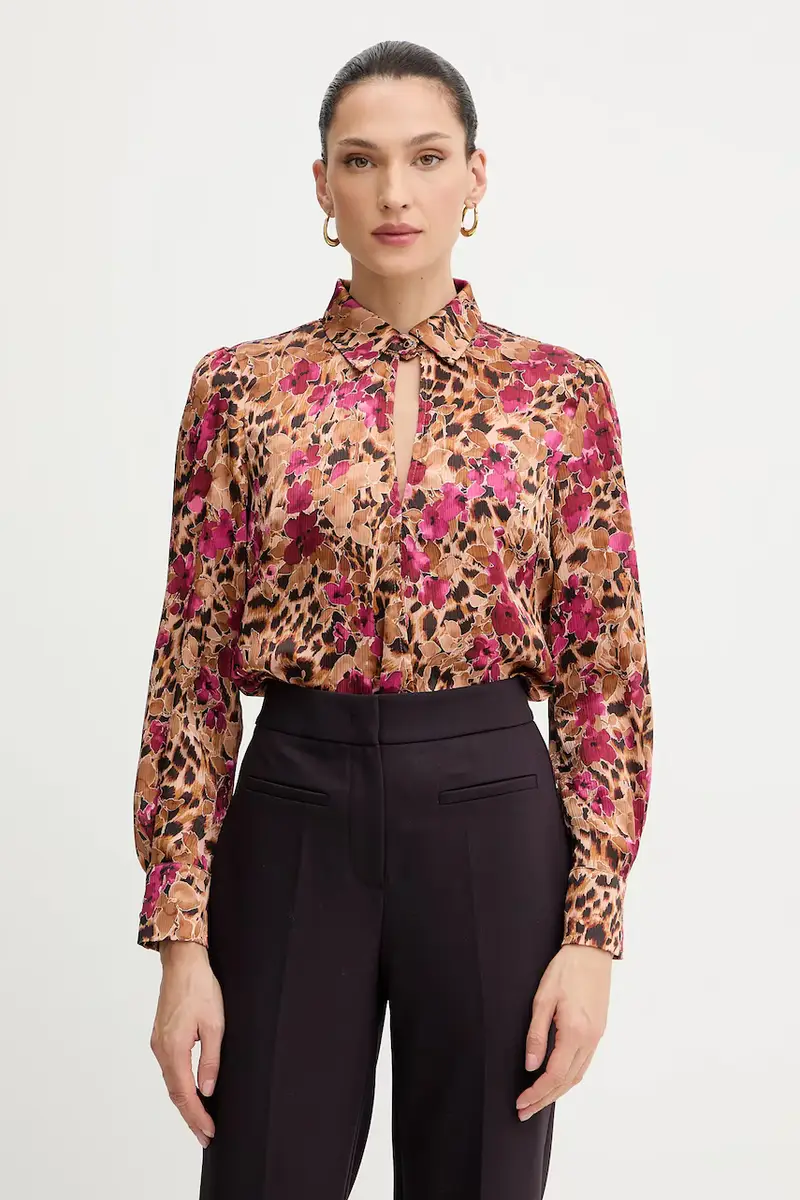 camicetta donna colore marrone ORZAC.F