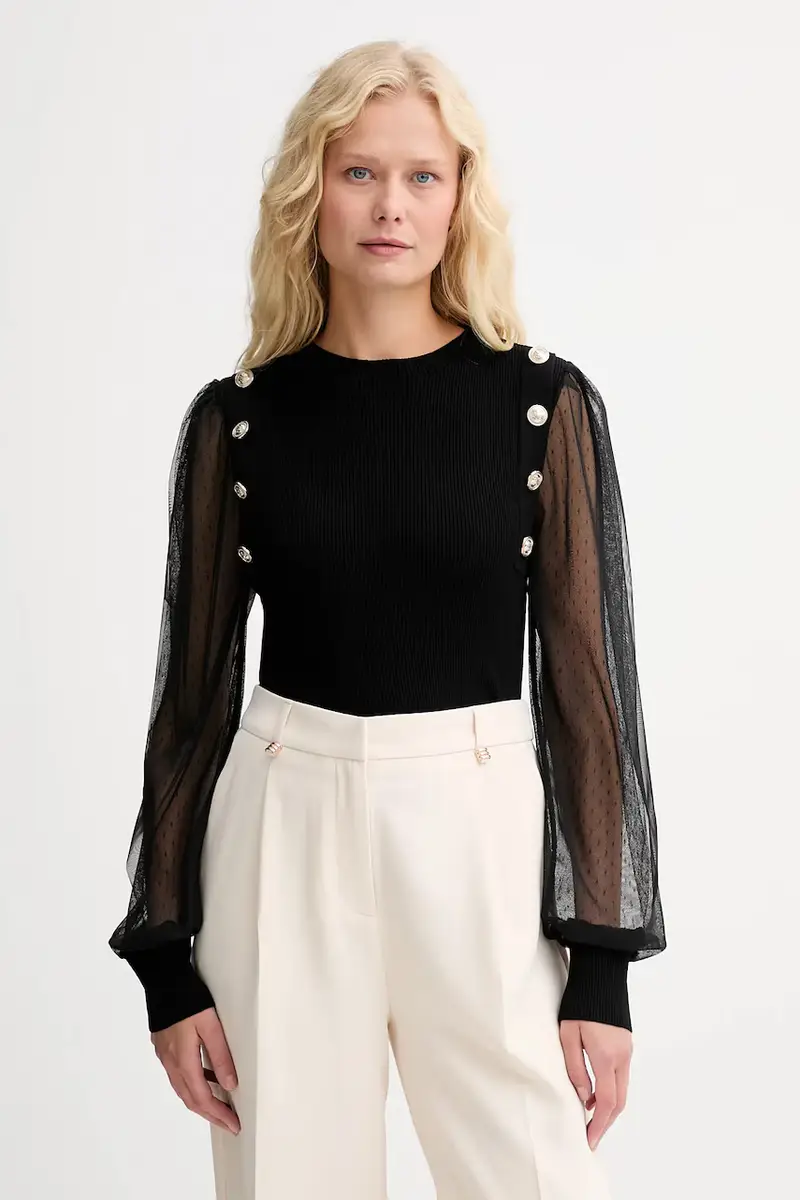 camicetta donna colore nero MALIA