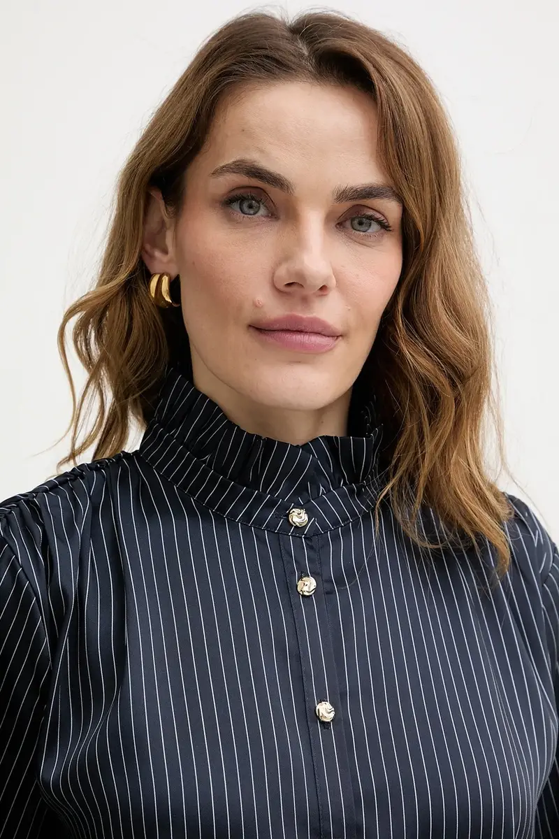 camicia Blu navy miniatura 4