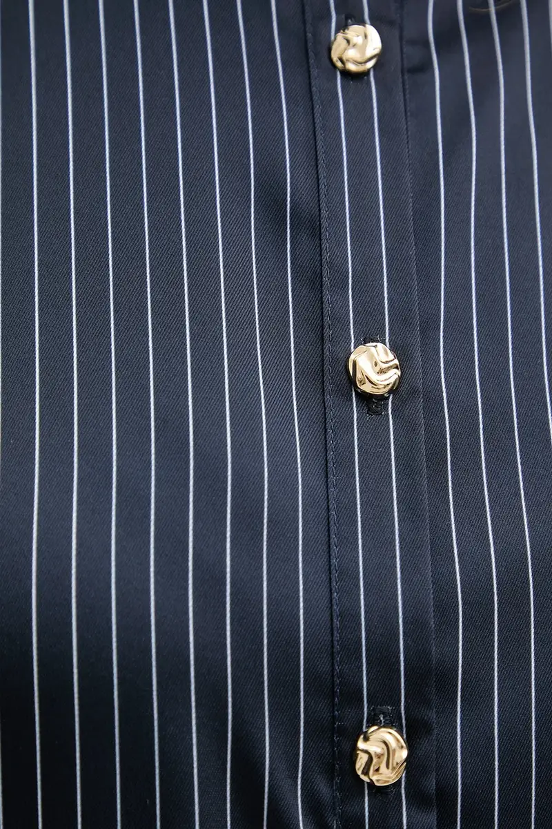 camicia Blu navy miniatura 5