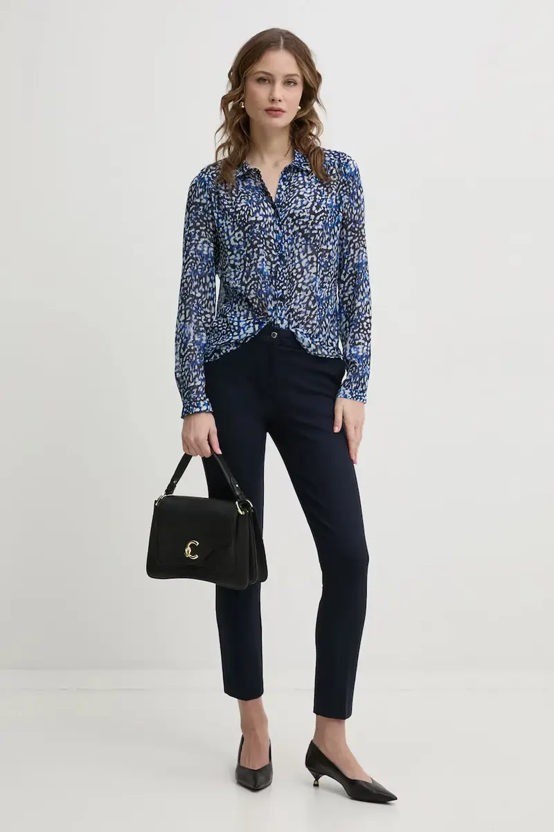 camicia CARRA.F donna colore blu CARRA.F miniatura 2