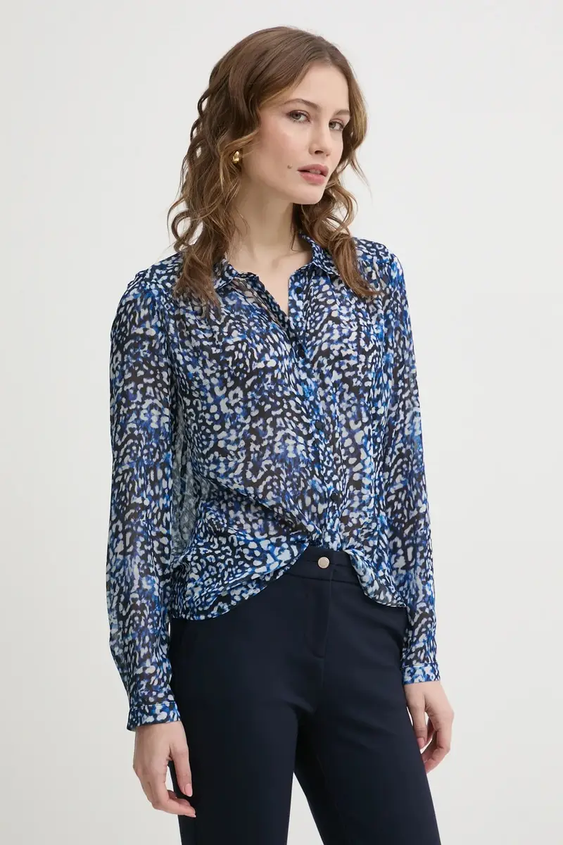 camicia CARRA.F donna colore blu CARRA.F miniatura 4