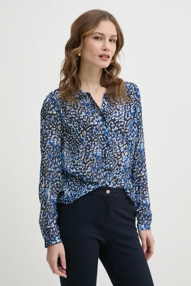 camicia CARRA.F donna colore blu CARRA.F