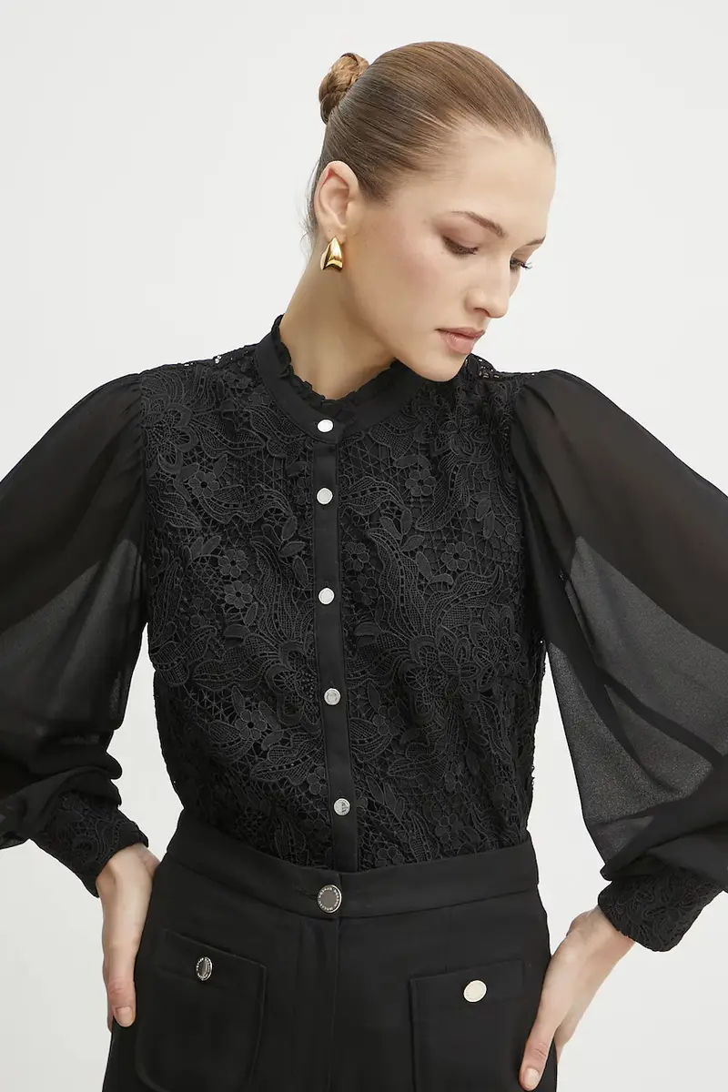 camicia CISLO donna colore nero CISLO miniatura 4