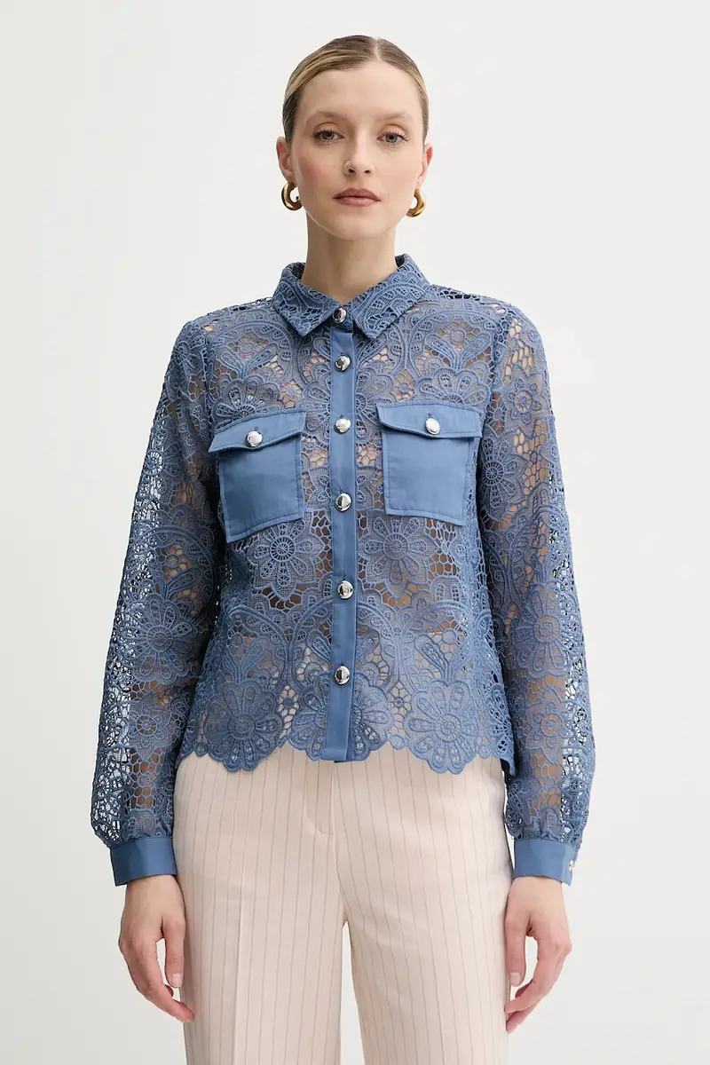 camicia CIVI donna colore blu CIVI