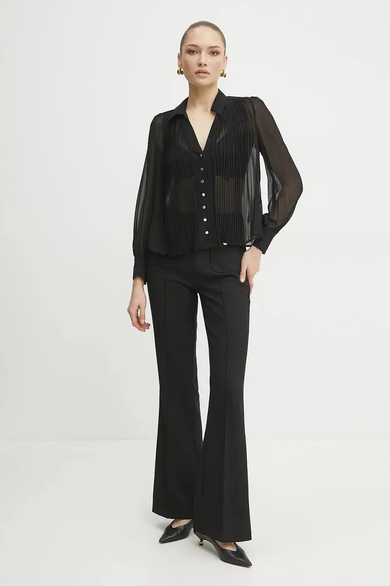 camicia CPLIA donna colore nero CPLIA miniatura 2