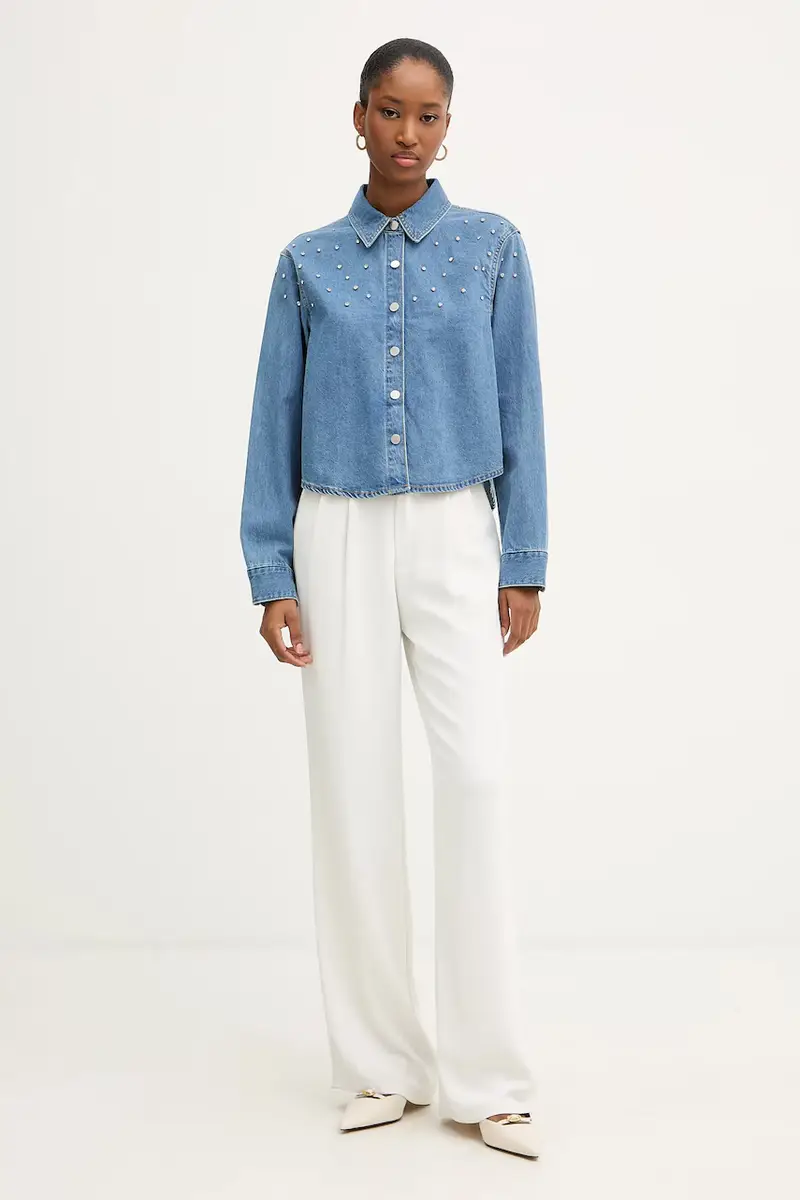 Morgan Jeans Donna Blu 3918682 miniatura 2