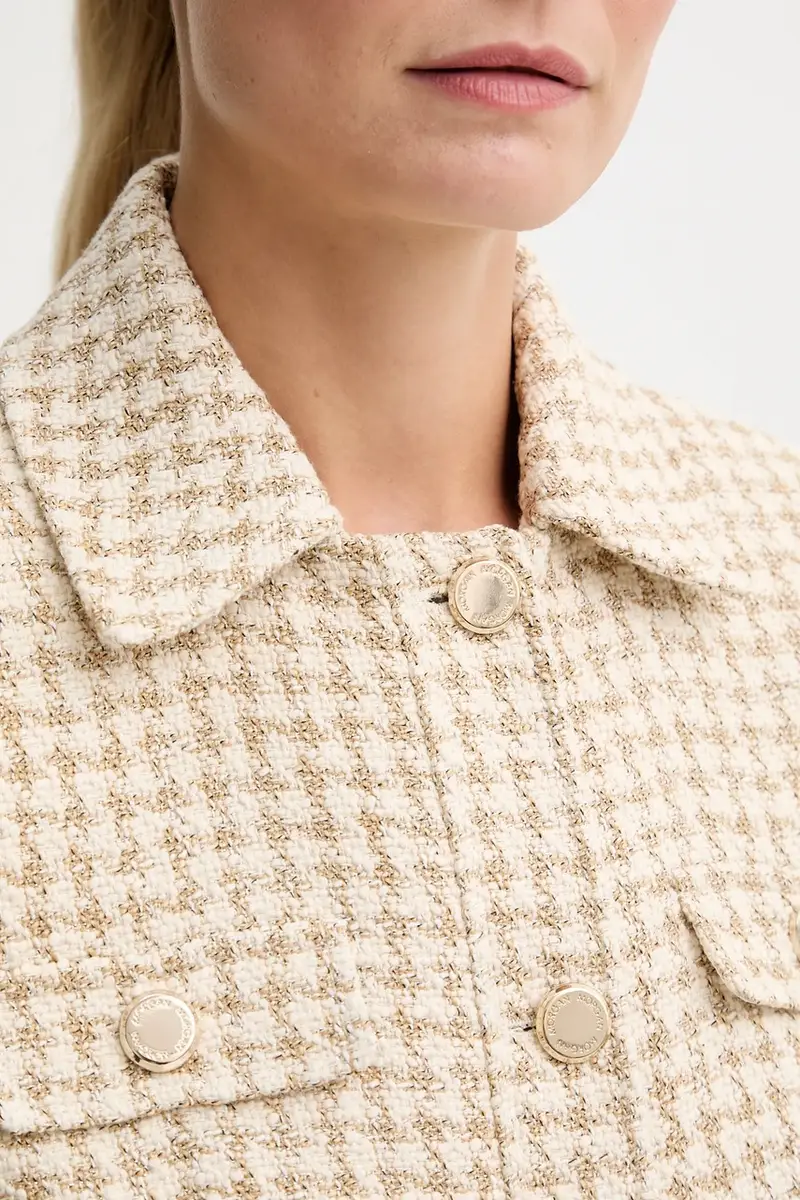 camicia donna colore beige VENU.F miniatura 5