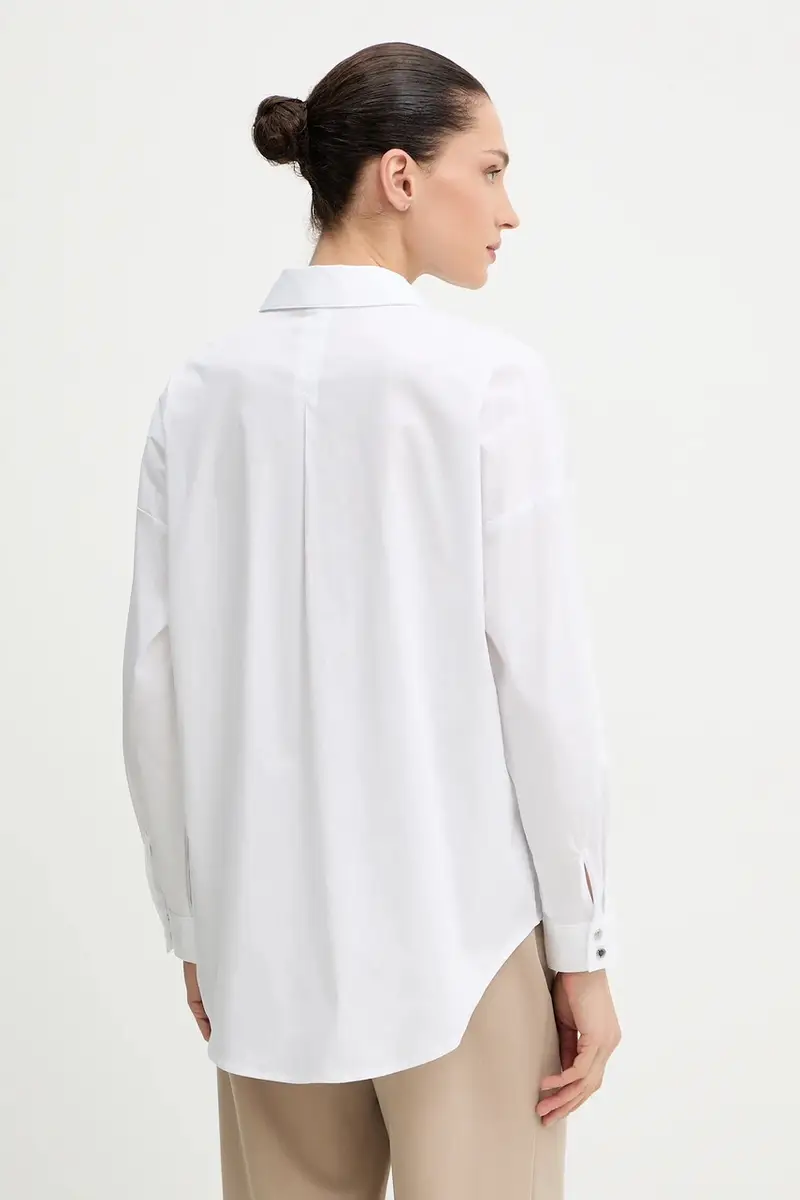 camicia donna colore bianco CRISTO miniatura 3