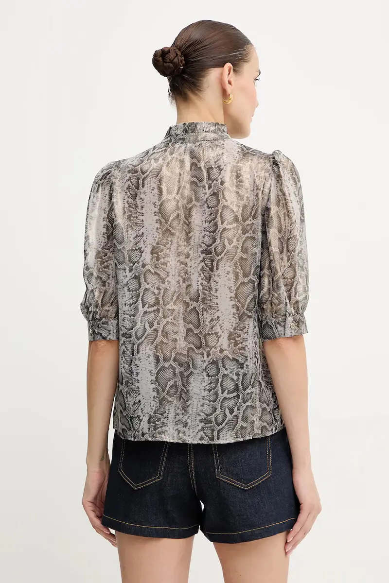 camicia donna colore grigio COBA.F miniatura 3