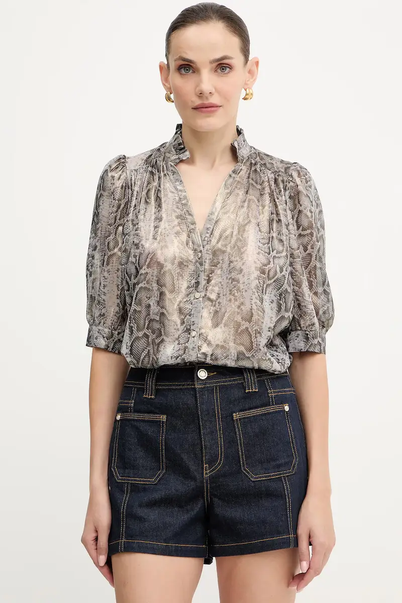 camicia donna colore grigio COBA.F