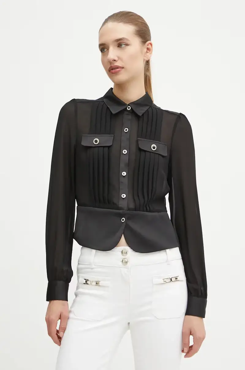 camicia donna colore nero