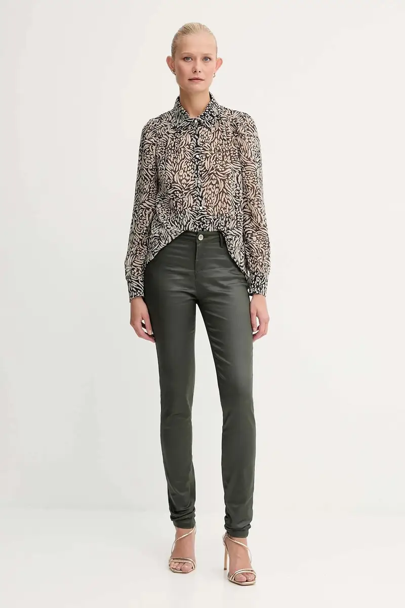 camicia donna colore nero CAPITAL miniatura 2