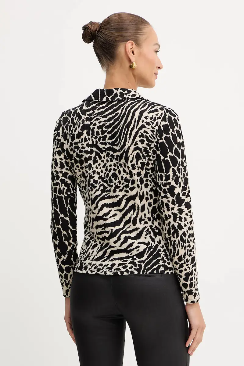 camicia donna colore nero TEOL miniatura 3