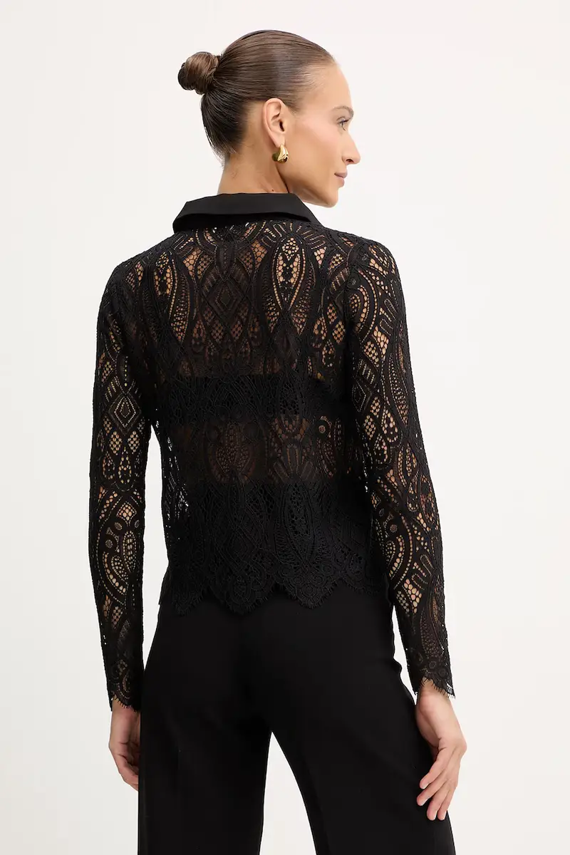 camicia donna colore nero TLILA miniatura 3