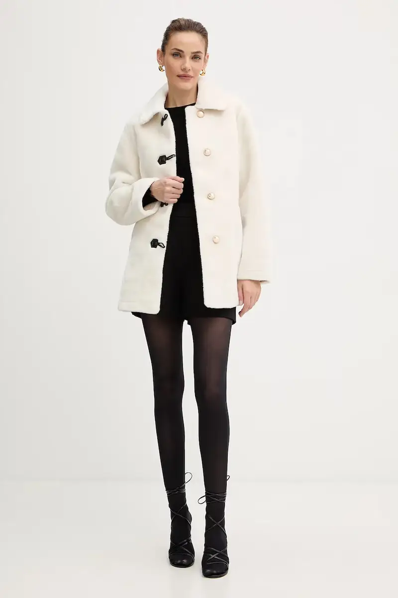 cappotto colore beige GSIXTY miniatura 2