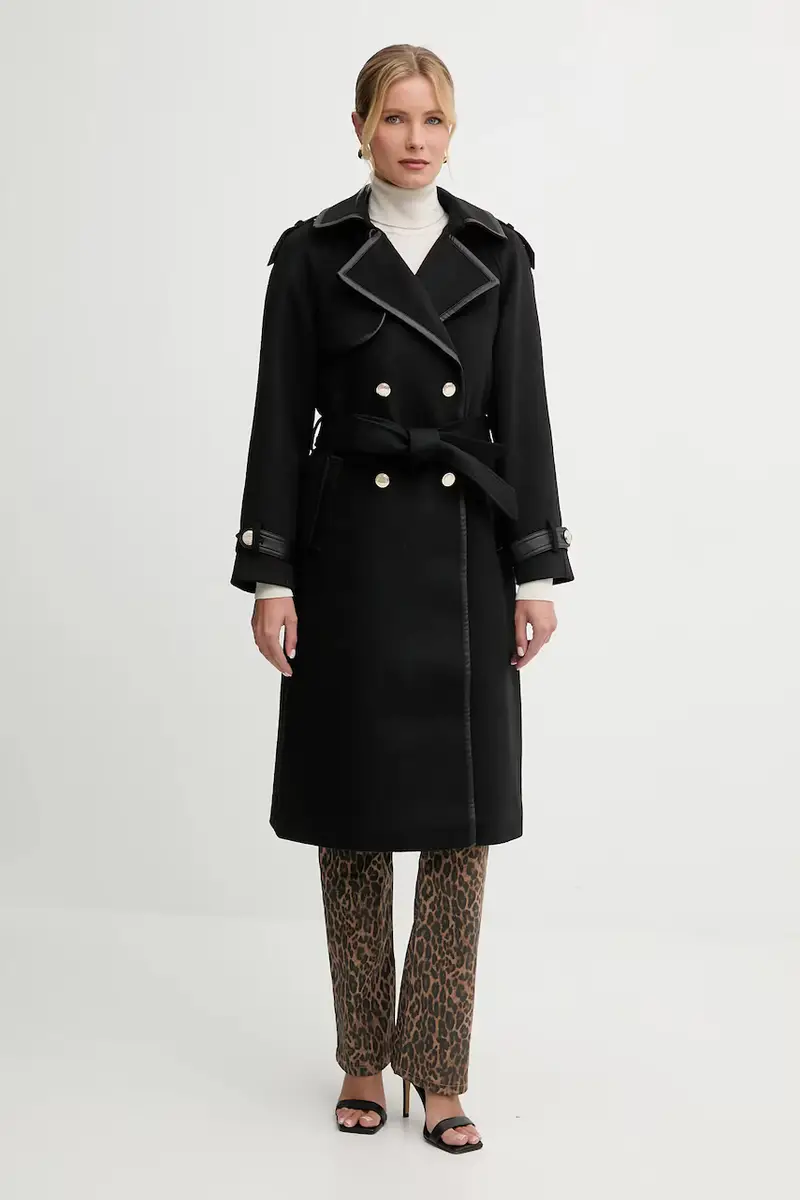 cappotto con lana colore nero GPLAY